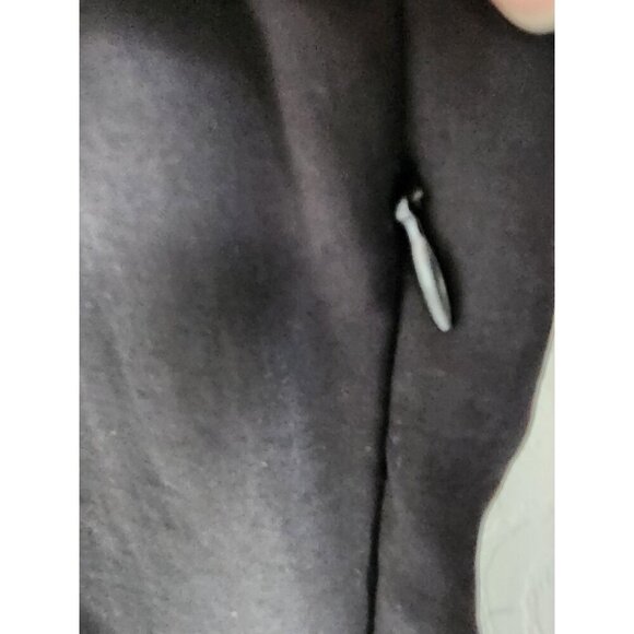 NWT. Zara Black Wrap Mini Dress with V-neckline. Size M - Picture 5 of 7